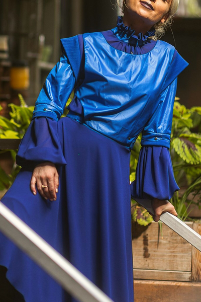 Amazing Blue dress By Nemsen
