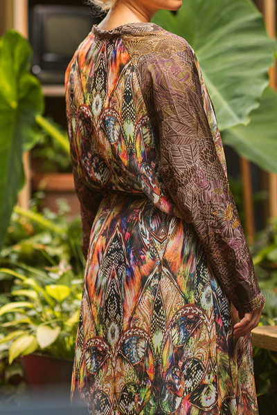 Lasha Devdariani Silk Kimono Robe