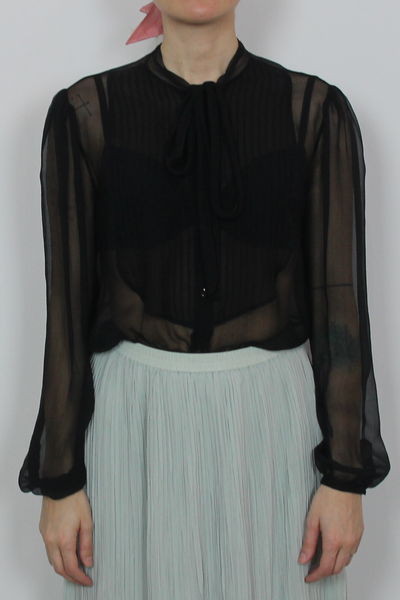 Ralph Lauren sheer top