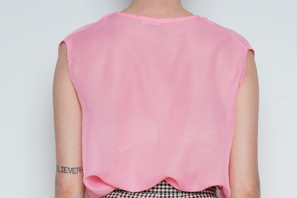 Vintage Confezioni Marilem Blouse in Pink