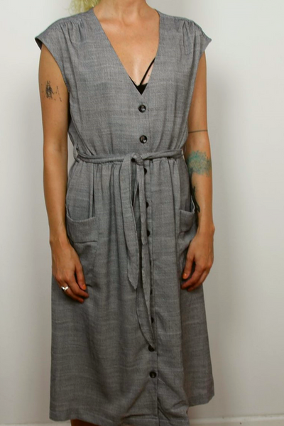 Melloday buttoned down dress