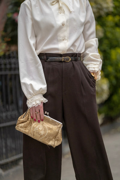 Vintage Jaclyn Smith Brocade Bag