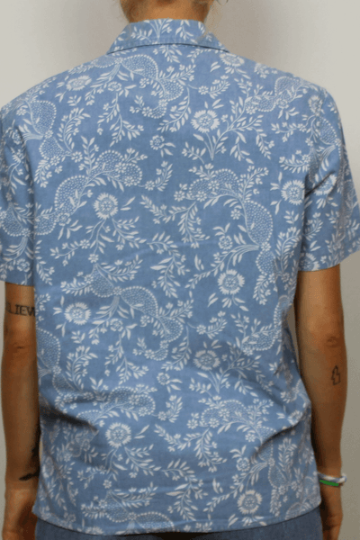 Jones New York 100% Cotton Floral Shirt