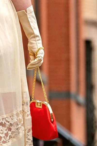 Jessica Mcclintock Clutch in Red