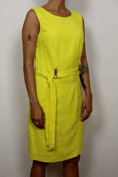Ellen Tracy Dress in Yellow