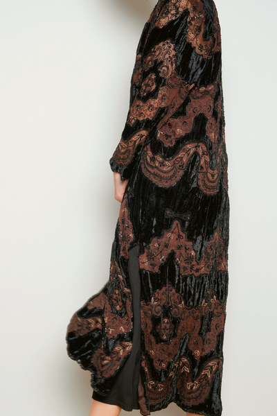 Birjand Gunit Sequined Swing Jacket -