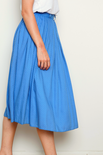 St. Michael Vintage Pleated Skirt