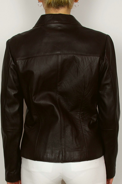 REVUE lamb leather jacket