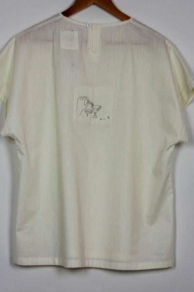 Flying Painter 18+ shirt in white