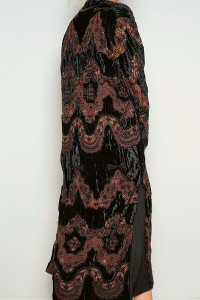 Birjand Gunit Sequined Swing Jacket -