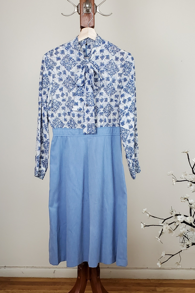 80's Union Made Long Sleeve Dress