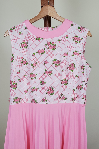 Pink Vintage Dress From Barcelona