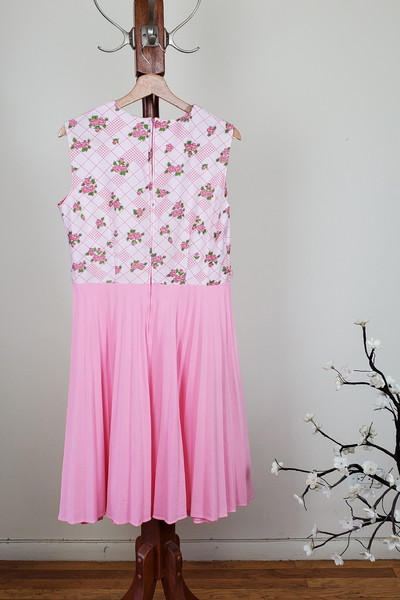 Pink Vintage Dress From Barcelona
