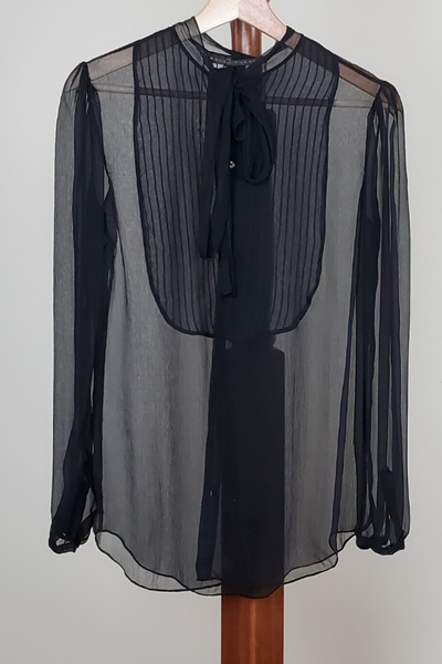 Ralph Lauren sheer top