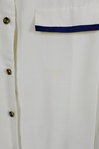 Button Down Shirt 1960-1970’s Dress By Schrader Sport Petites