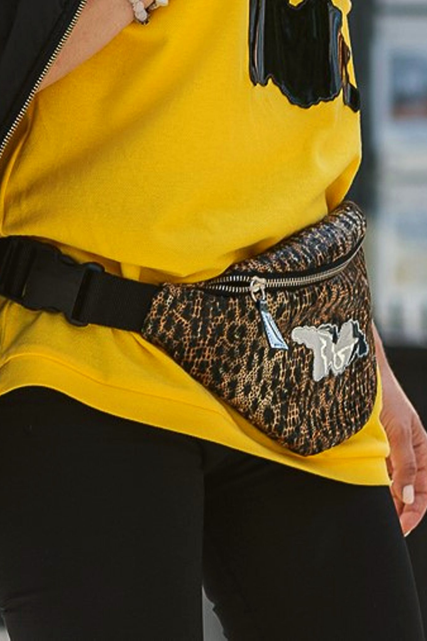 Ninellie Leather fanny pack