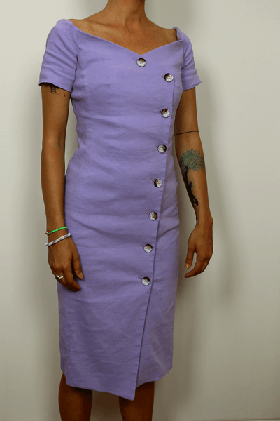 Pinko Dress In Lavender