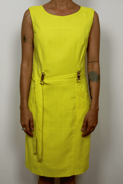Ellen Tracy Dress in Yellow