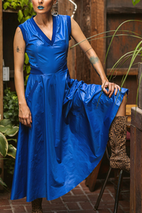 Amazing Blue Dress By Nemsen