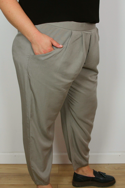 Gray pants plus size