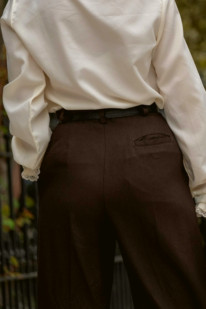where to buy brown dress pants for women Nicole Miller New York Dress Pants Womens 6 Brown High Rise Straight Leg Career