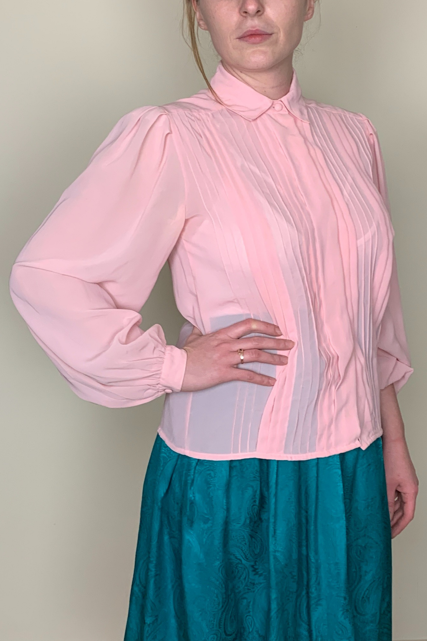 apolina × misha & puff Josephine Blouse Josephine Blouse In Dark Cherry | Alice + Olivia